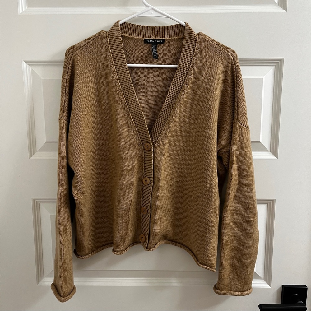 Eileen Fisher Merino Wool Cardigan